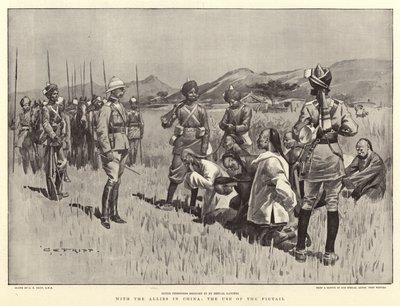 With the Allies in China, the Use of the Pigtail by Charles Edwin Fripp